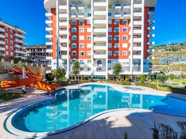 3-х комнатная квартира дуплекс в районе Алании Джикджилли