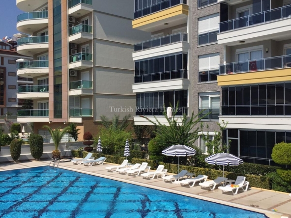 2-х комнатная квартира с мебелью в районе Кестел, город Алания