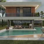 Двухуровневая вилла класса люкс с системой умного дома и с бассейном в Кемере