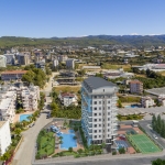 Продажа квартир на стадии строительства. Квартиры 1+1 с видом на море в районе Авсаллар,в городе Алания