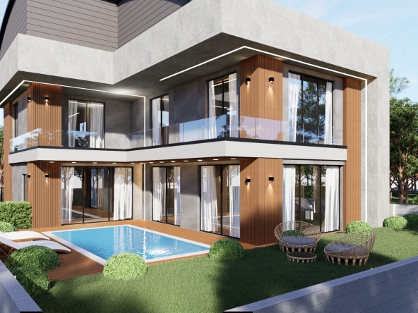 Эксклюзивный проект отдельно стоящих вилл в Дёшемалты. Подходит под гражданство