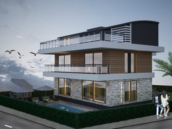 Лучшие проекты в Дёшемалты. Виллы 7+1 с собственным бассейном