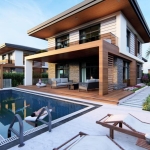 Новые виллы в Белеке. Виллы 4+1 с собственным садом и бассейном.